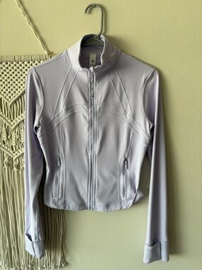 lululemon athletica Lavender cropped Define Jacket